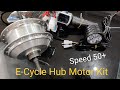 E-cycle Hub Motor Kit, Speed 50+ #conversation kits #JMD #evehicle