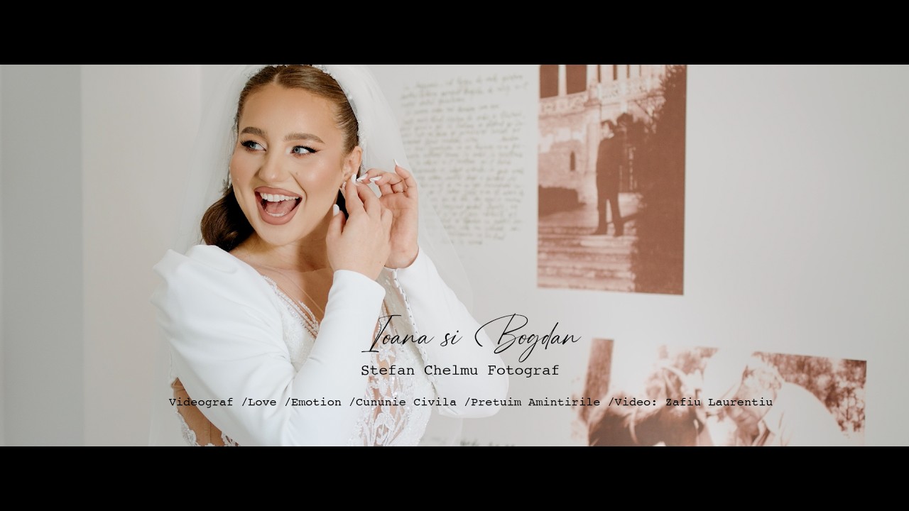 Filmare Nuntă 4K | Povestea Nuntii Ionela & Bogdan | Videograf Nuntă - Pretuim Amintirile | Galati