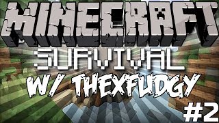 Minecraft - Survival Games w/ ThexFudgy #2: Trapped in HOLES!