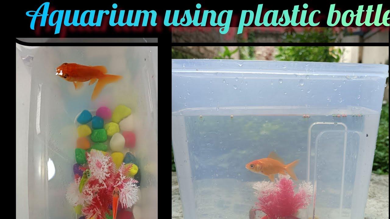 How to make aquarium with plastic bottle at home🐟 aquariumfishtank