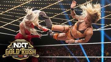 Zaria throws in the towel for Sol Ruca against Blake Monroe: NXT Gold Rush 2025 highlights