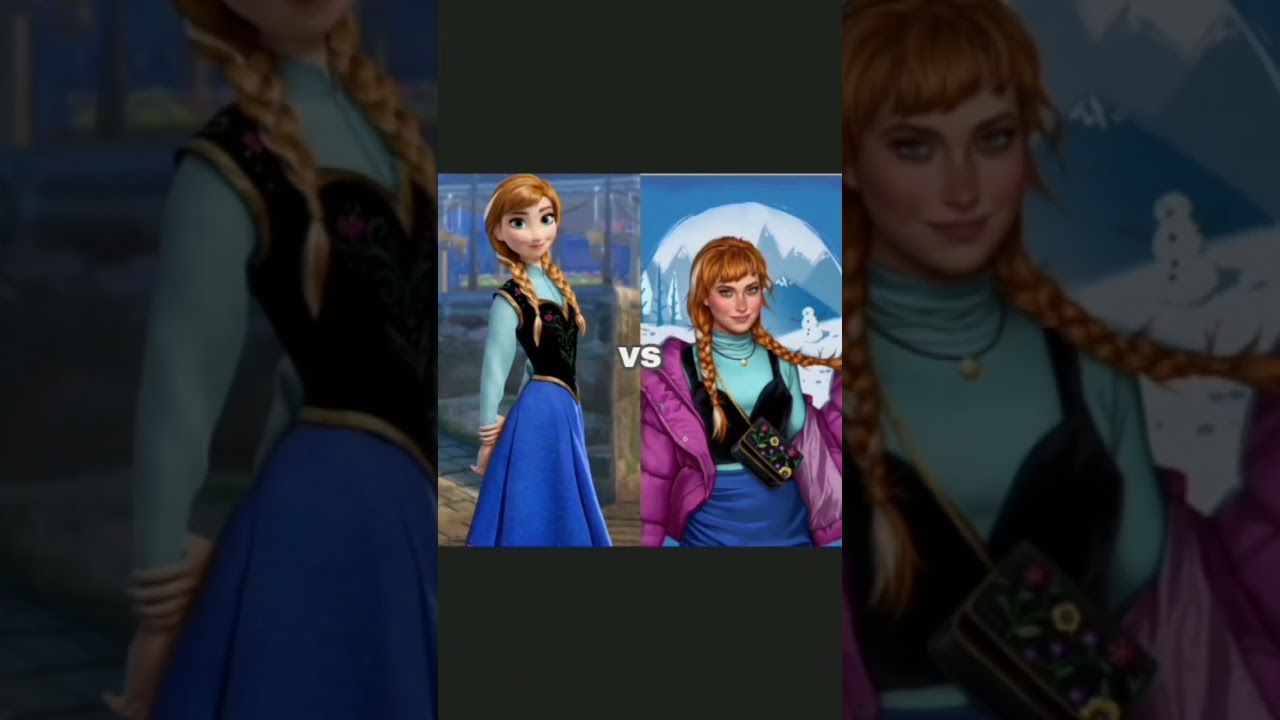 Disney Princess vs modern Disney Princess || 