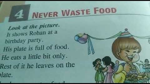 Std-i moral science lesson 4 explanation