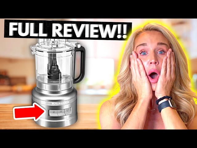 KitchenAid 7 Cup Food Processor Review Demo 