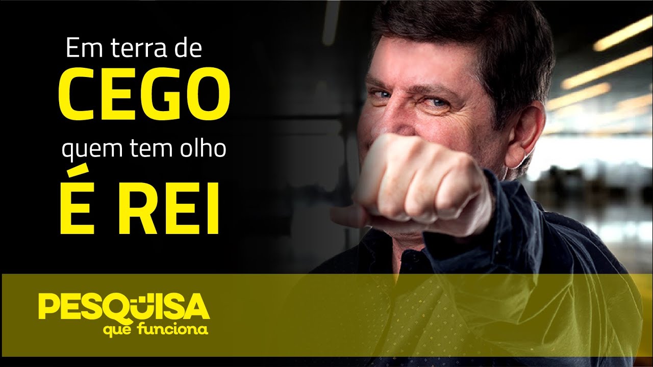Em Terra De Cego Quem Tem Um Olho é Rei