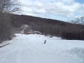 Tmack skiing