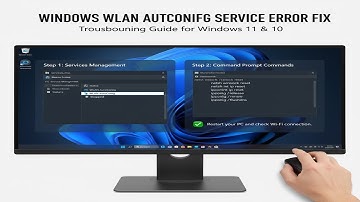 How to Fix Windows Could Not Start the WLAN Auto Config Service Error in Window 11 and Windows 10
