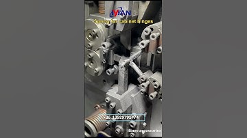 spring factory for cabinet hinges #Yanman