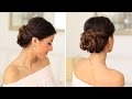 2 Minute Elegant Bun Hair Tutorial | Luxy Hair