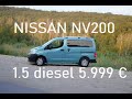 Nissan NV200 1.5 Diesel