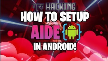 How To Setup Aide+Ndk Android Tutorial || Aide Ndk Setup Kaise Kare Hindi