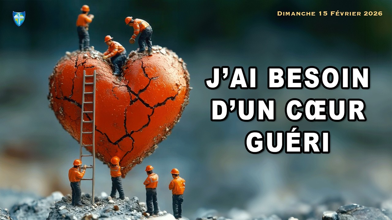 J'AI BESOIN D'UN CŒUR GUÉRI - DIMANCHE 15/02/2026