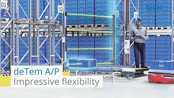 deTem A/P: Impressive flexibility for access protection and muting applications | SICK AG