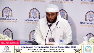 continue part 2 Northwest Quran Competition 2025 Day 2 Seattle WA