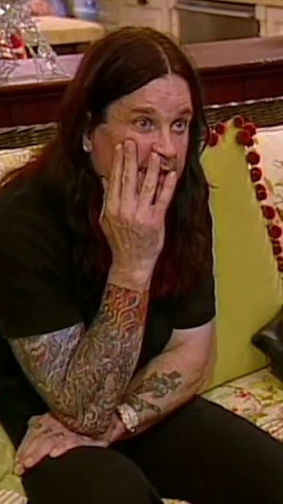 ozzy osbourne watching herself