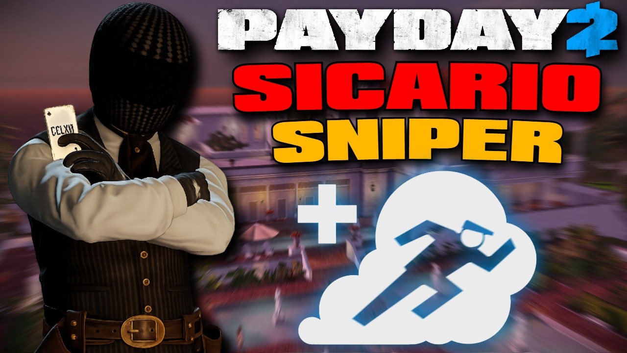 Payday 2 Sicario Sniper Build (DSOD BUILD)