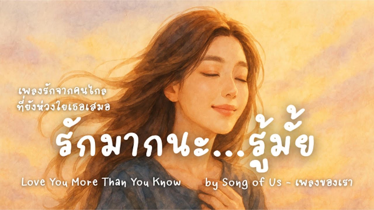 รักมากนะ...รู้มั้ย | เพลงรักจากคนไกล ที่ยังห่วงใยเธอเสมอ | Song of Us