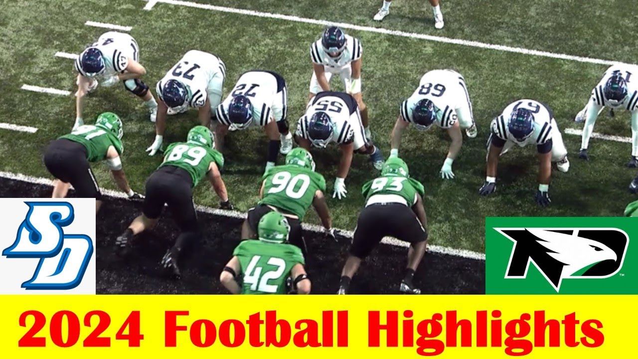 San Diego vs North Dakota Football Game Highlights 9 21 2024