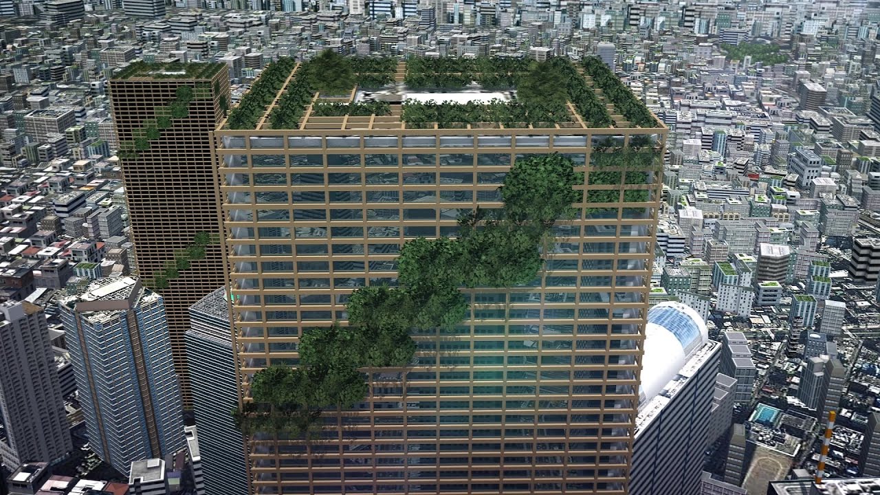 Plans For Tokyo s Wooden Skyscraper Explained YouTube