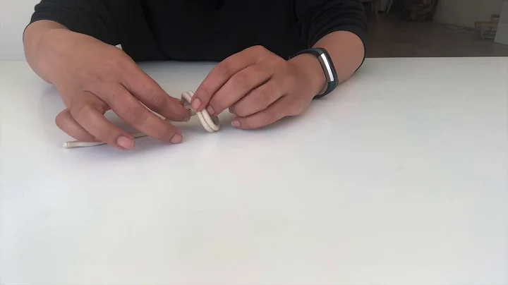 DIY rope napkin rings