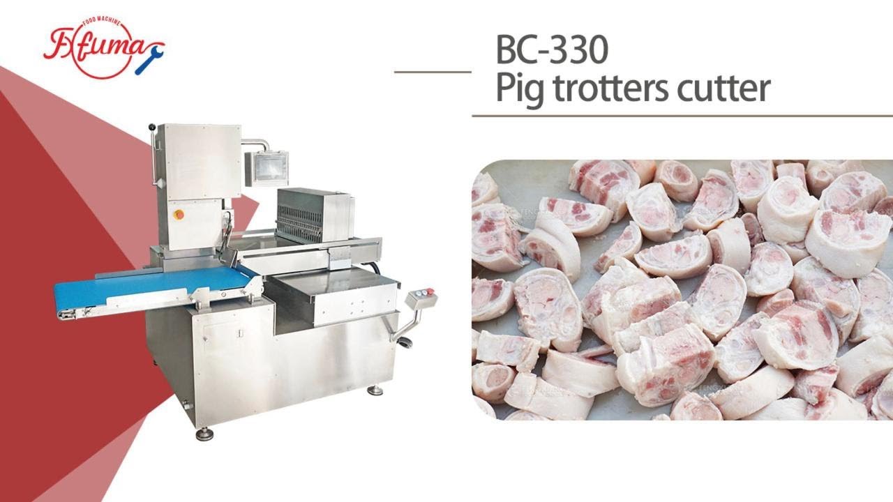 FXFM MACHINE | BC-330 Pig trotters cutter machine for kitchen or food ...