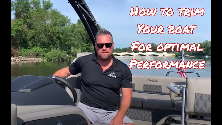 How to Trim a Boat Engine