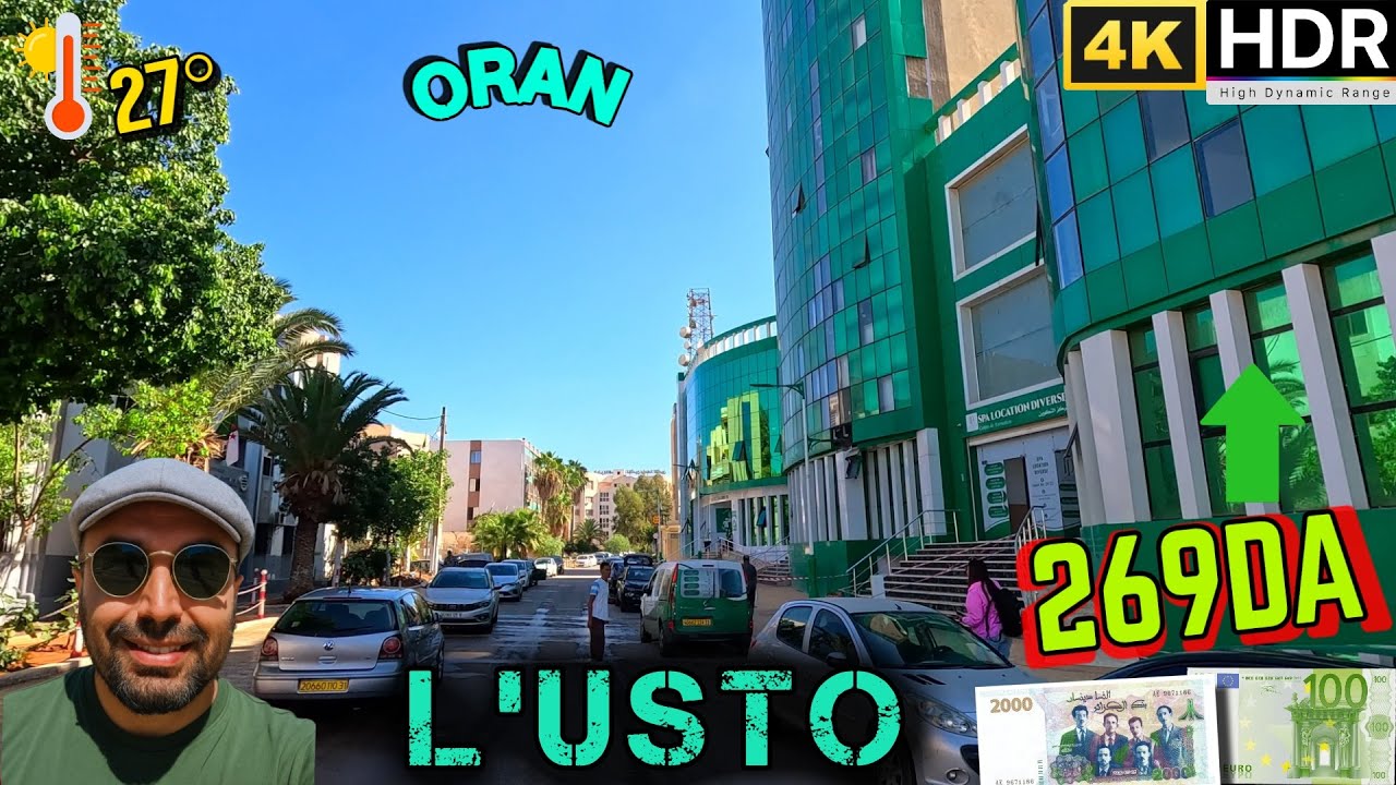 SOUS UN BEAU SOLEIL À L’USTO – BIR EL DJIR☀️L’EURO S’ENVOLE SUR LE MARCHÉ⬆️1€=269DA 27° #409