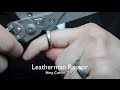 Leatherman Raptor Ring Cutter Test