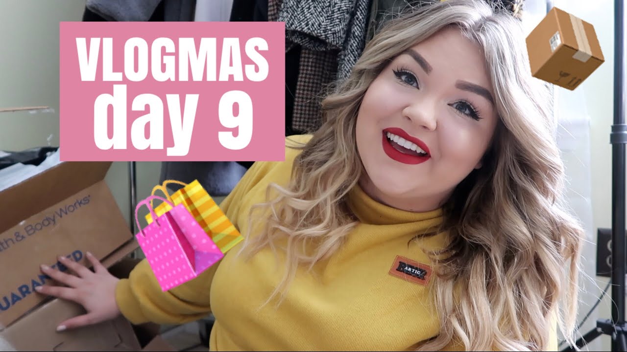 VLOGMAS DAY 9 | HUGE CYBER MONDAY HAUL! - YouTube