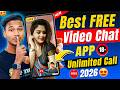 😍 Best Free Video Call App with Girls || New Video calling App 2026 | Video call app free wala..
