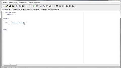PascalABC First program