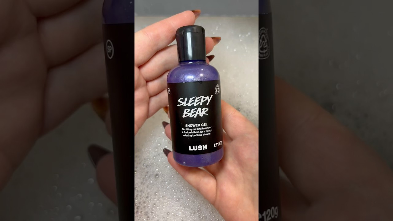 Lush Christmas Sleepy Bear Shower Gel - YouTube