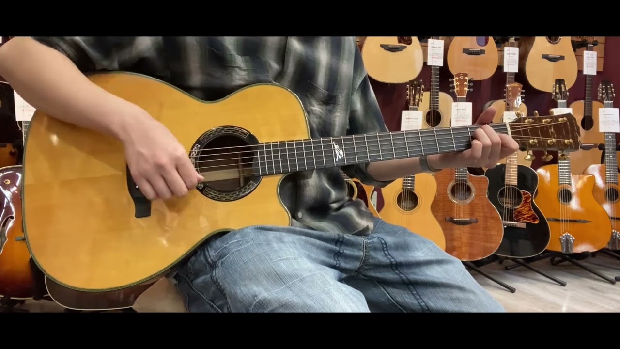 エムシオザキHLR 1MD 試奏動画】M.Shiozaki HLR-1 NT [LASTGUITAR] - YouTube