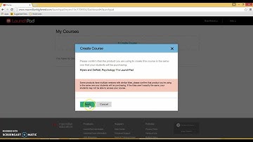 Create a New LaunchPad Course