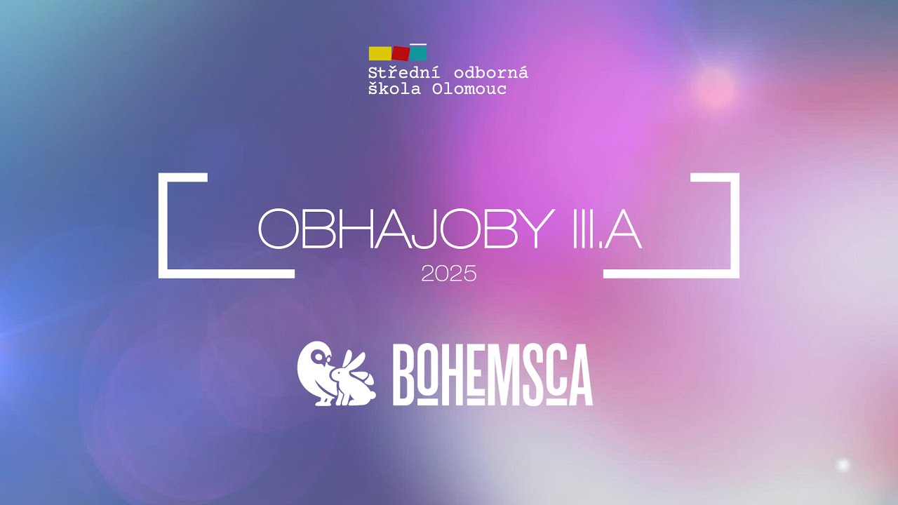 Studentská tvorba pro značku BOHEMSCA | Výběr demovideí třídy 3.A