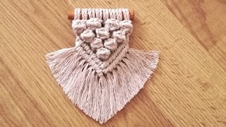 Tarçın Çubuğunda Mini Makrome 3