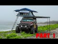 Camping With Roof Top Tent  Overland Jeep