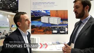 BlueSolutions - LMP® (Lithium Metal Polymer) Technology for Energy Storage ... #EUW18