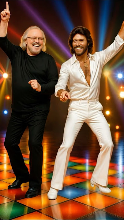 Bee Gees Dancing Then and Now – Iconic Members Reunite in Timeless Tribute #beegees