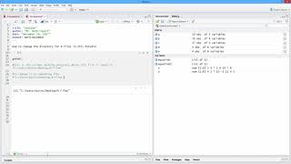How to Change Working Directory in R. [HD]