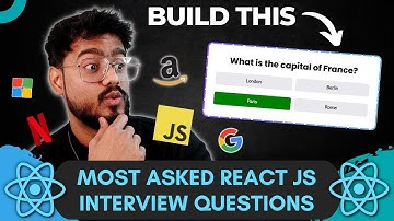 React JS Interview Questions ( Quiz App ) - Frontend Machine Coding Interview Experience