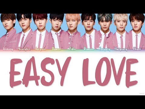 SF9 – Easy Love (Japanese Ver) Lyrics (Color Coded/JPN/ROM/ENG)