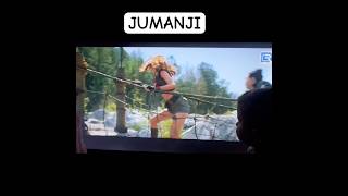 Abuzar commentary kr rha hain 😀 #shortsvideo #jumanji #rock #film