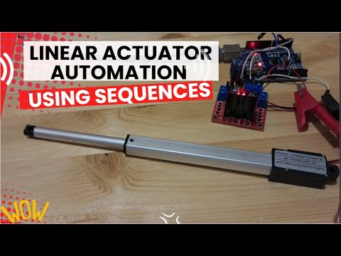 How to Automate Linear Actuator Using Arduino & Visual Programming