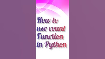 count function in Python(to count the repeat) like👍 share👉 & subscribe😀  #trending #coding #python