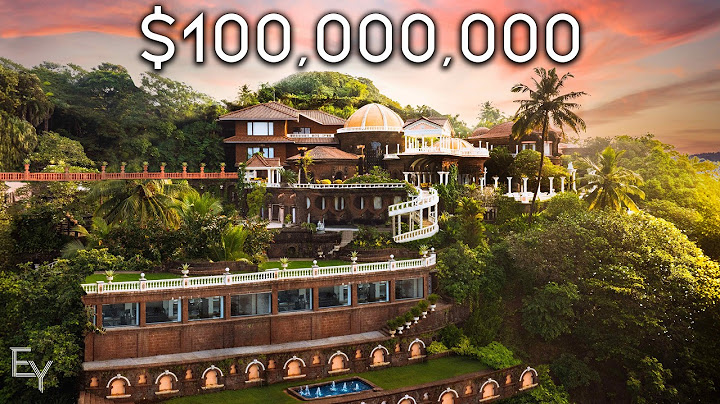 This is the CRAZIEST MANSION We've Ever Toured! | $100,000,000 Compound in India!
