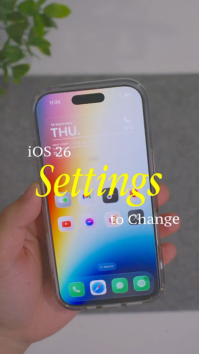 iOS 26 Settings You NEED to Change NOW 📲