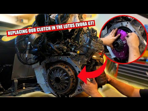 Replacing the Lotus CLUTCH in our EVORA GT!