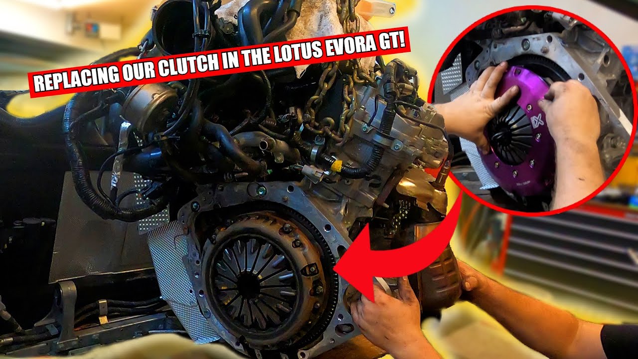 Replacing the Lotus CLUTCH in our EVORA GT! YouTube