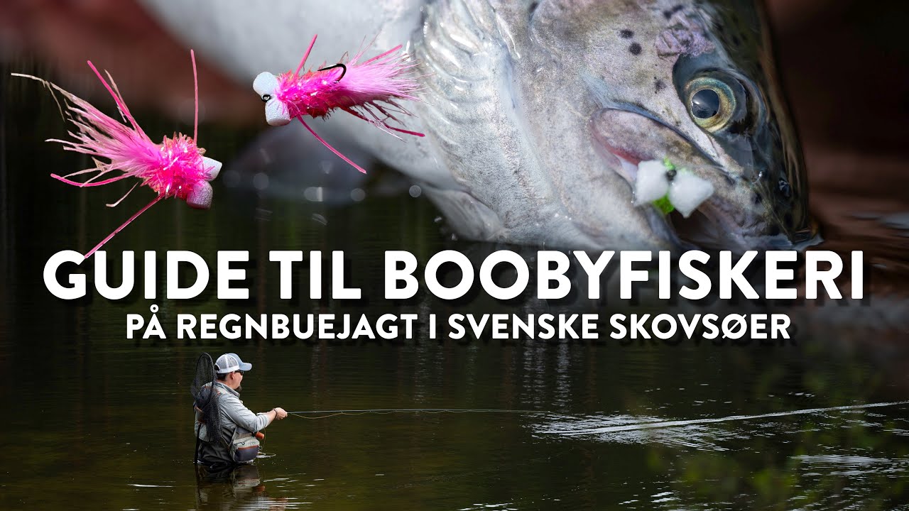 Fluefiskeri efter regnbueørred • Guide til at fiske med booby fluer •  Effektiv teknik året rundt